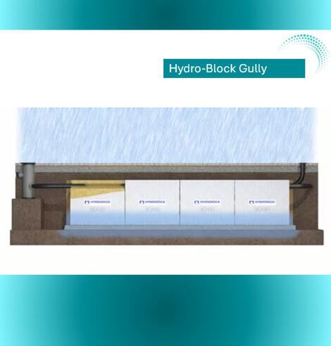 Hydro-Block Gully Wasserspeicher