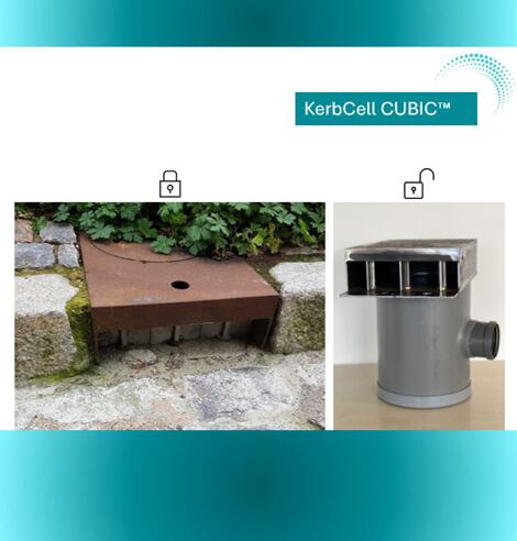 KerbCell Cubic offen und zu